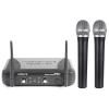SISTEMA MICROFONICO WIRELESS VONYX STWM712 VHF CON 2 MICROFONI PALMARI 200,175MHz / 201,400MHz